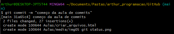 mostrando-commit